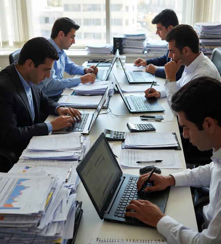 انجام امور حسابداری