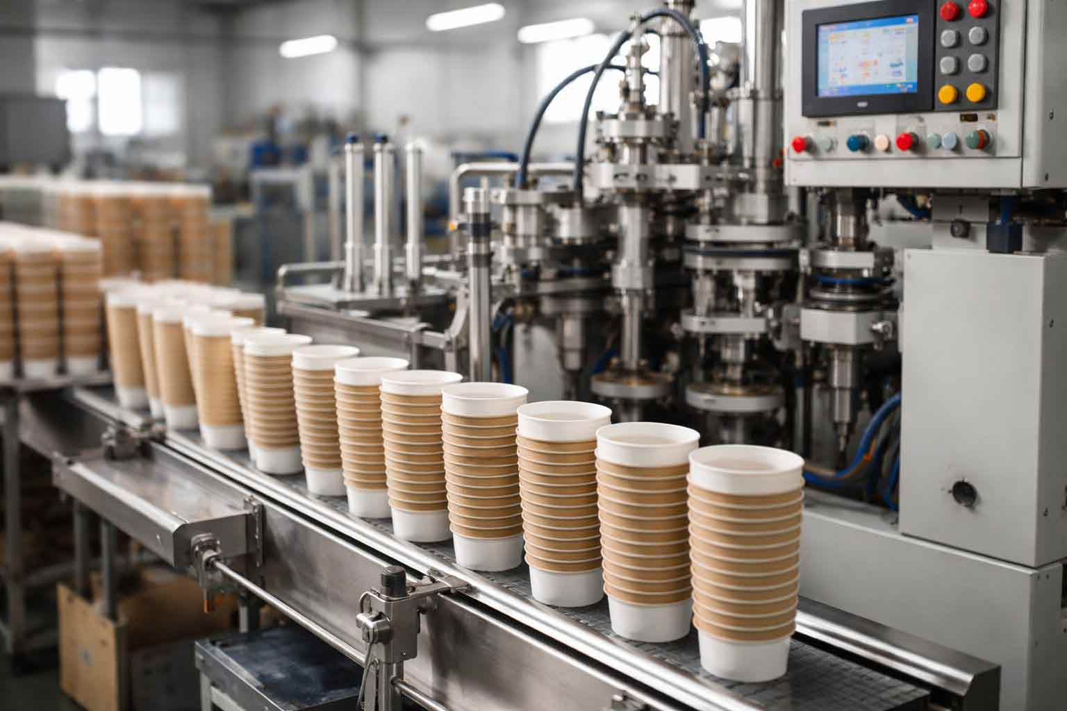 تولید لیوان کاغذی