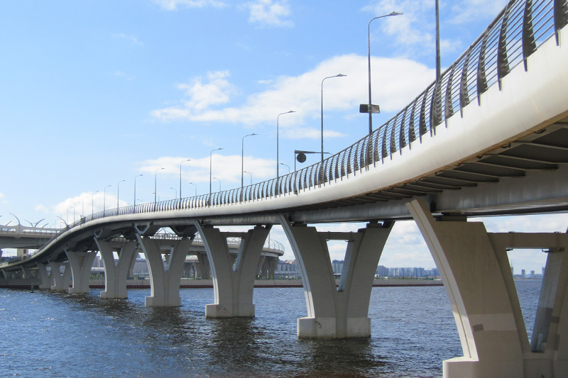 طراحی و ساخت عرشه و ستون پل