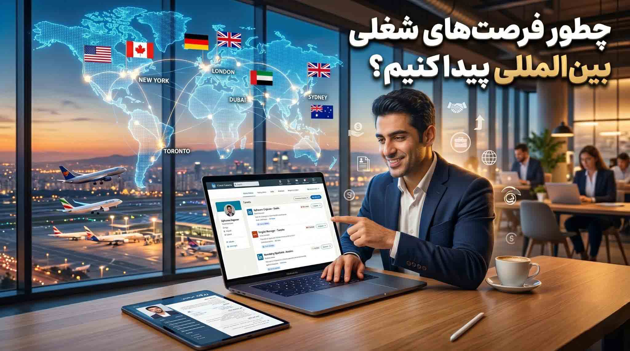 پیدا کردن فرصت شغلی بین المللی