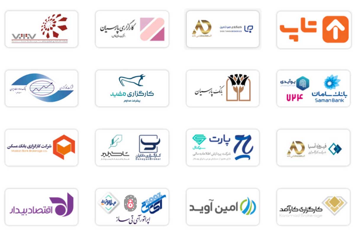 لوگو های مختلف بانک و موسسات