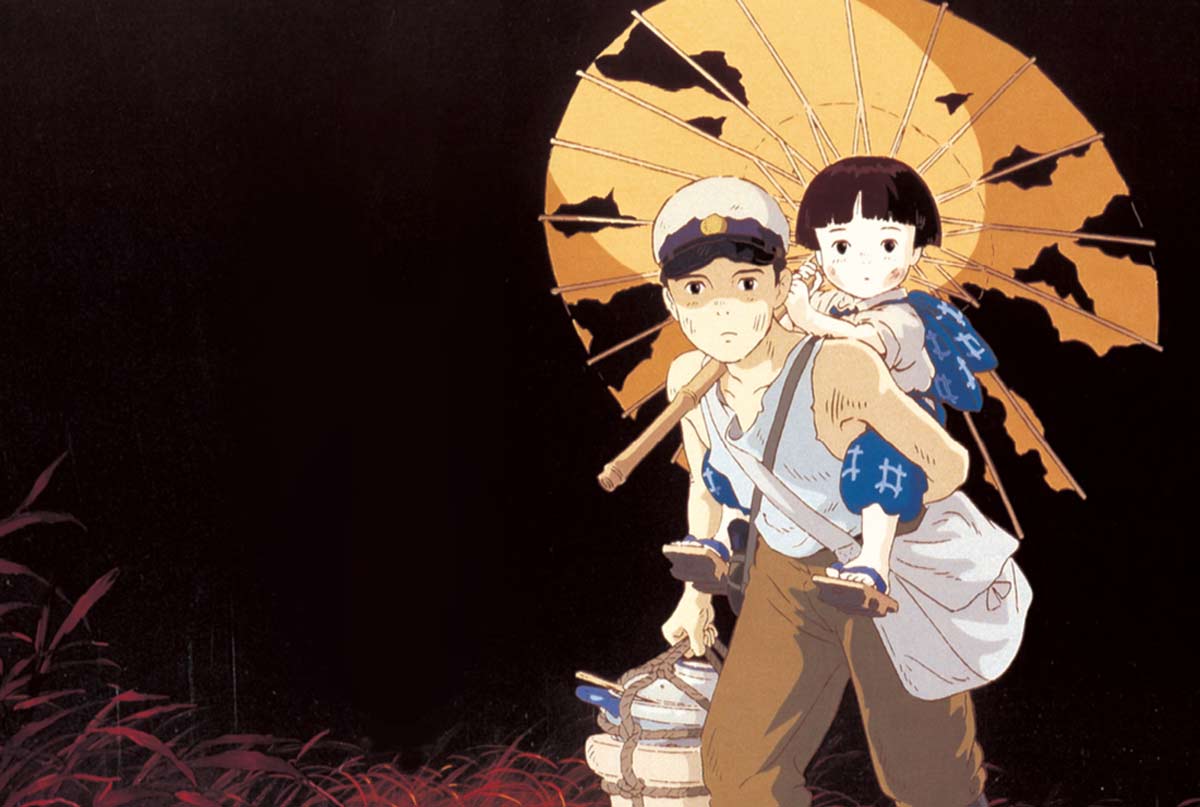 آرامگاه کرمهای شب تاب از بهترین فیلمهای جهان