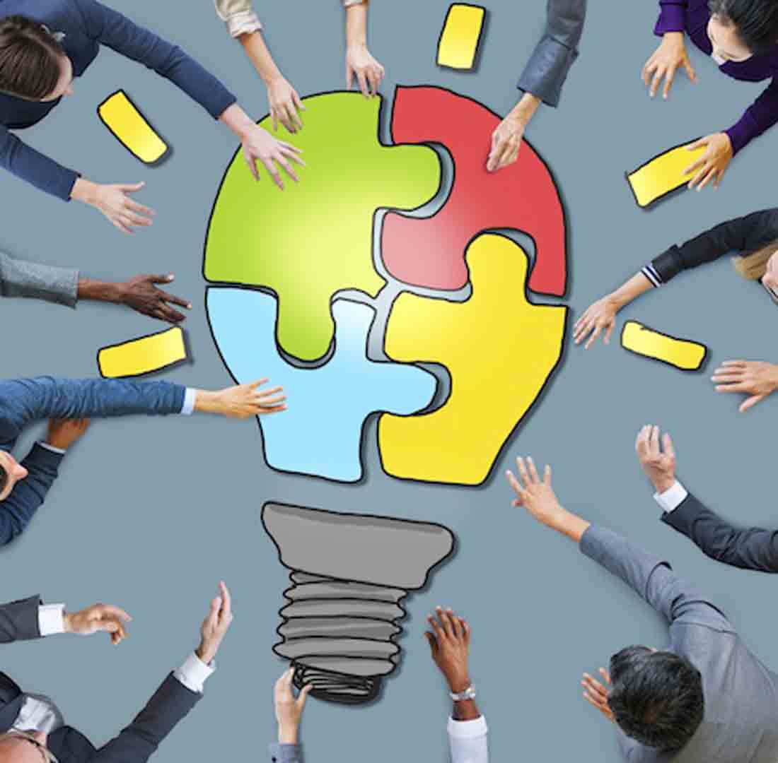 مسئولیت پذیری هر عضو تیم مثل یک تیکه از پازل که با همکاری همدیگر پازل کامل میشه