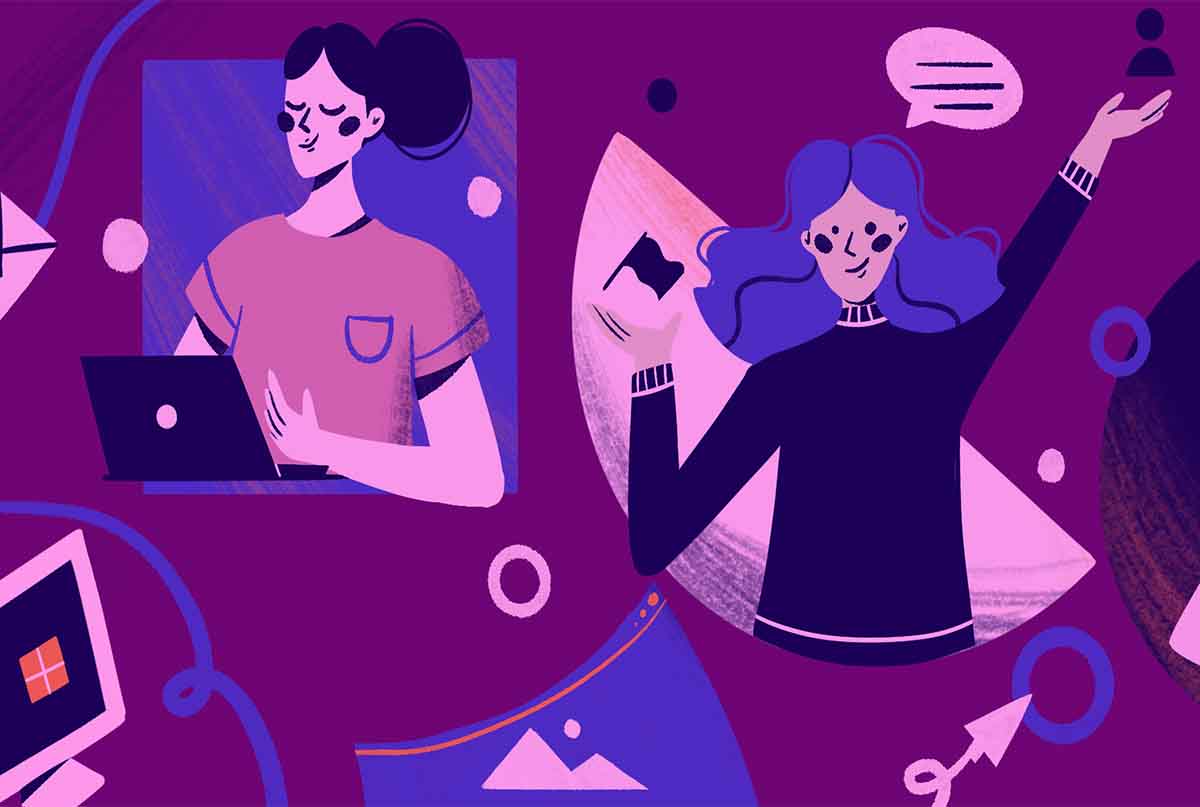 روانشناسی رنگ بنفش در برندینگ