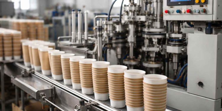 تولید لیوان کاغذی